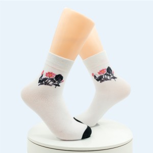 Ifekthri ihlinzekwe yi-China Wholesale Custom 3D Ephrintiwe 360 ​​Digital Seamless Blank Sublimation Wool Compression Socks