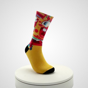 ອາຫານ Sushi ມ່ວນຕະຫລົກ Happy socks custom ຖົງຕີນຝ້າຍ