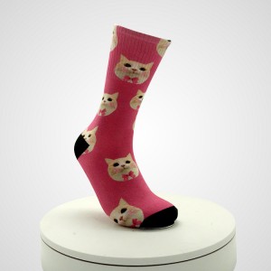 ຕະຫລົກສັດ socks ສໍາລັບຜູ້ຊາຍຈໍານວນຫຼາຍຂາຍສົ່ງຖົງຕີນຝ້າຍທີ່ນິຍົມ custom