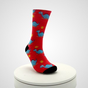 Зимові бавовняні шкарпетки чоловічі Street Hip Hop Tube Loose Tie Dye Sock для унісекс