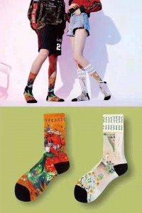 Кина ОЕМ Кина Нови модни стил хидратантне чарапе за стопала Папирна кутија за козметичко паковање