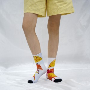 OEM / ODM Hoobkas Tuam Tshoj zam Style Custom Socks Printing Socks
