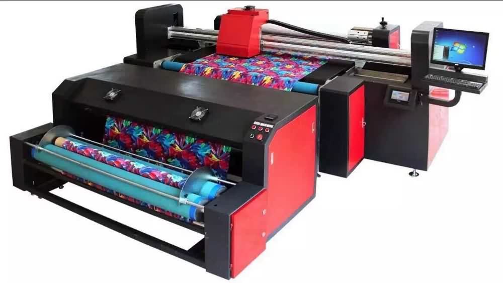 Digital fabric printer textile printer with belt feeding system ...