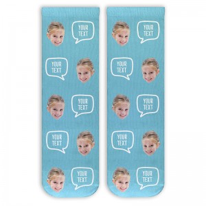 PriceList kanggo China Customized Non Skid Airline Socks Medical Quantity High Design Custom Unisex Colorful Crew Kids Socks