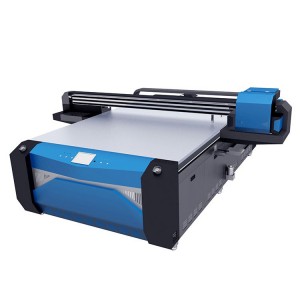Grutte formaat UV flatbed printer foar alle platte objekten