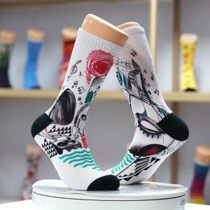 Factory For China 3D Socks Digital Printer 360 Wopanda Seamless, Multicolor Thonje Makosi Makina Osindikizira