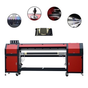Nízka cena za čínsky domáci digitálny tlačový stroj na výrobu odevov 6 farieb atramentová tlačiareň DTG