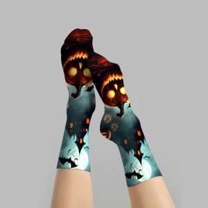 Custom Halloween Socks