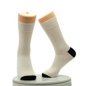 ລາຄາແຂ່ງຂັນຄົງທີ່ຈີນ Sublimation ເປົ່າ Polyester Sock ຍາວ